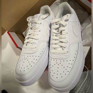 Brand new Nike Court vision low
